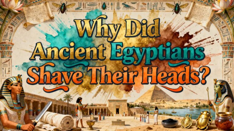 ancient egyptians shaved heads