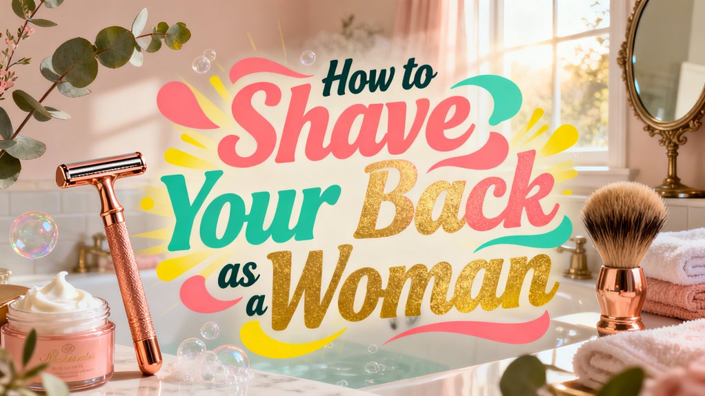 back shaving tips for women
