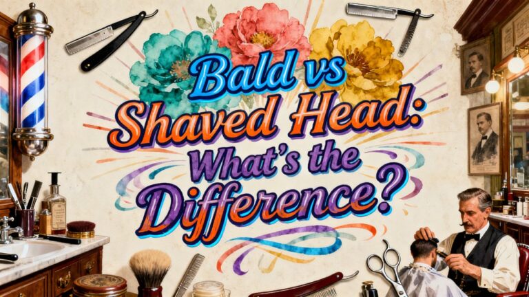 baldness versus head shaving