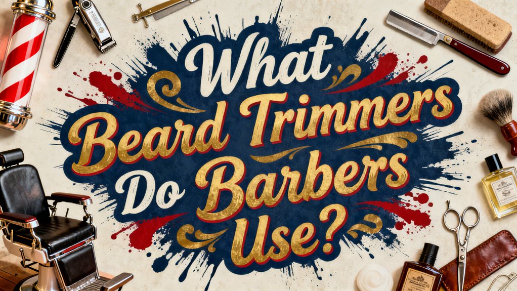 barbers preferred beard trimmers