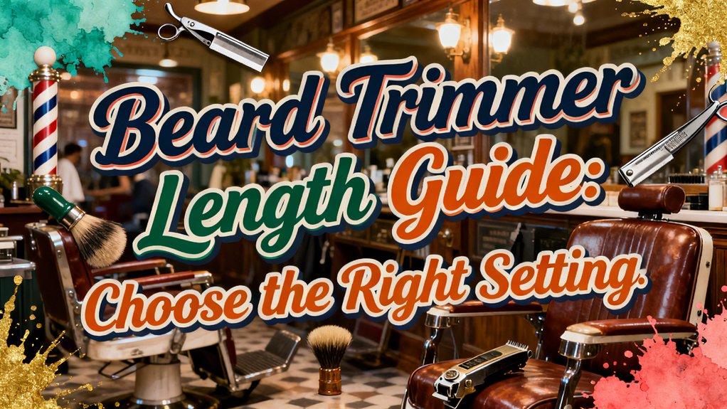 beard trimmer length selection