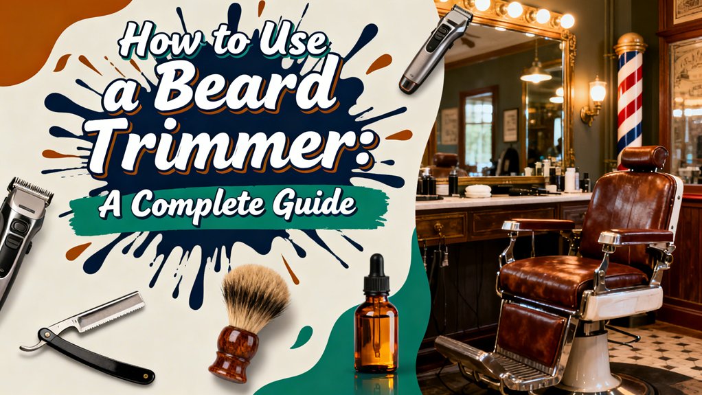 beard trimming step by step guide