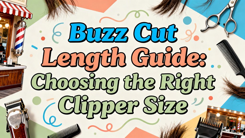 buzz cut clipper sizes