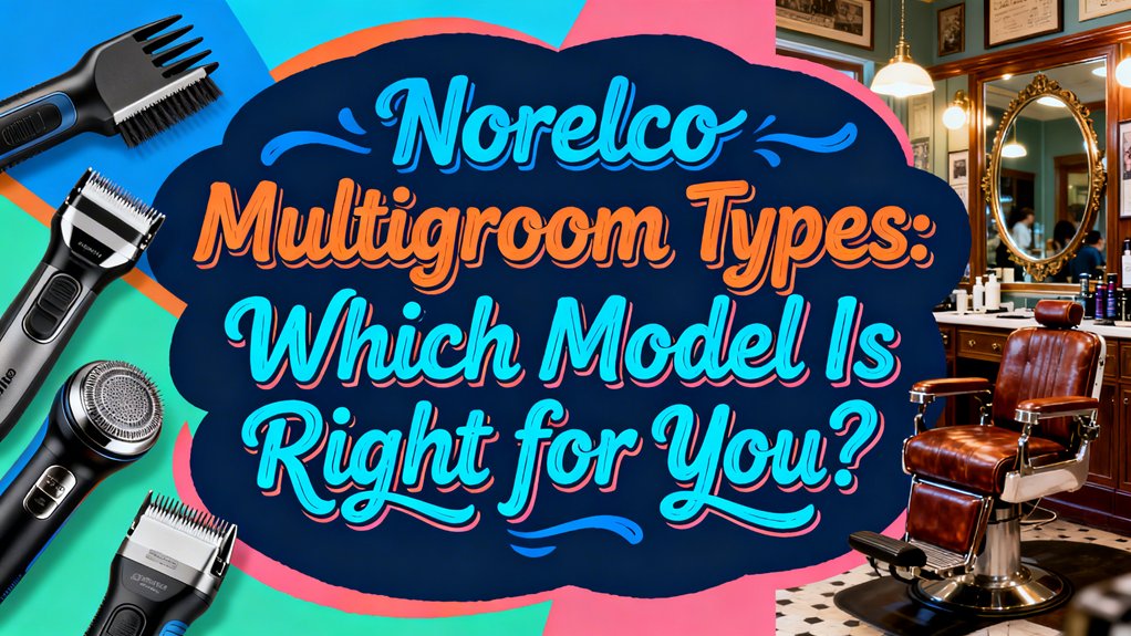 choosing norelco multigroom model