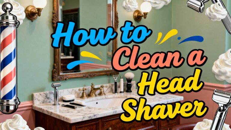 clean your head shaver