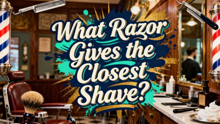 closest shave razor options