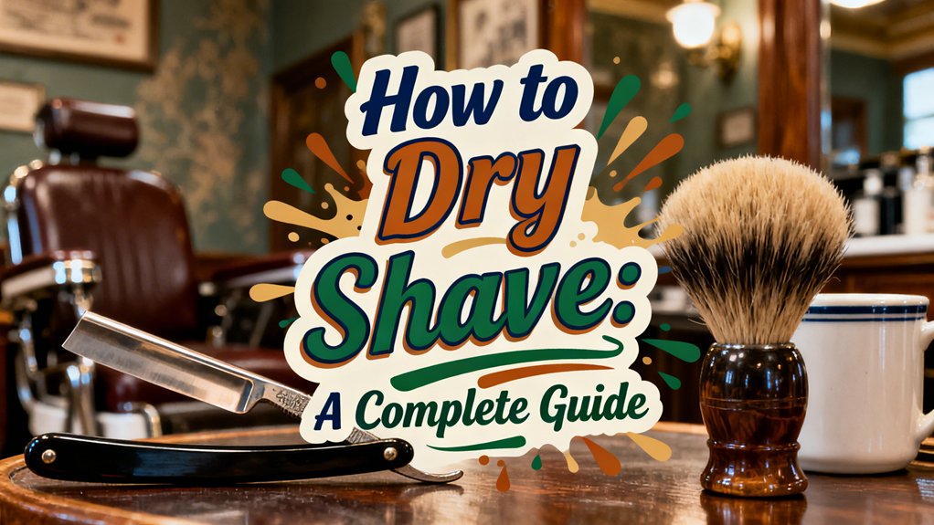 dry shaving technique explained