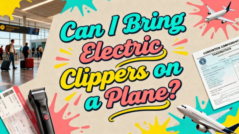 electric clippers allowed onboard