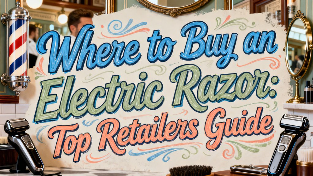 electric razor retailer guide