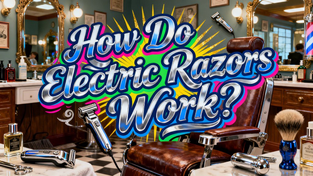 electric razors use oscillating blades