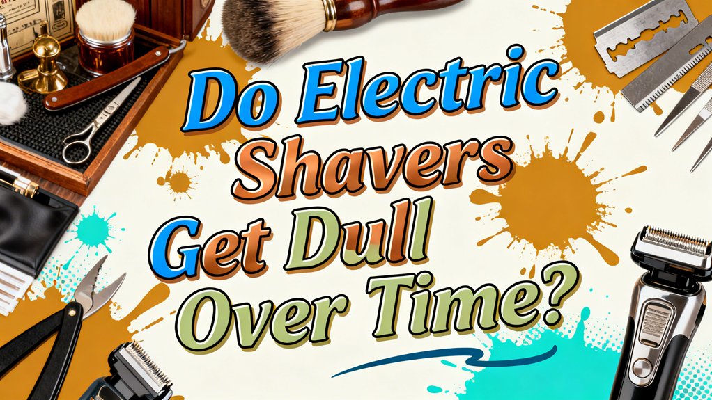 electric shavers dull over time