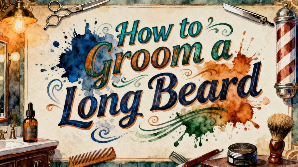 grooming techniques for long beards