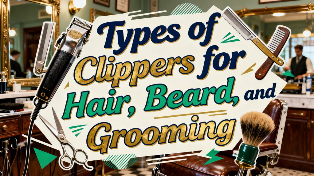 hair and beard grooming tools