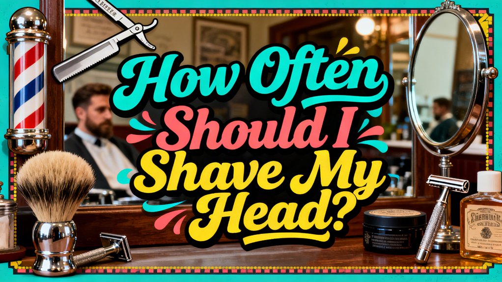 head shaving frequency recommendation