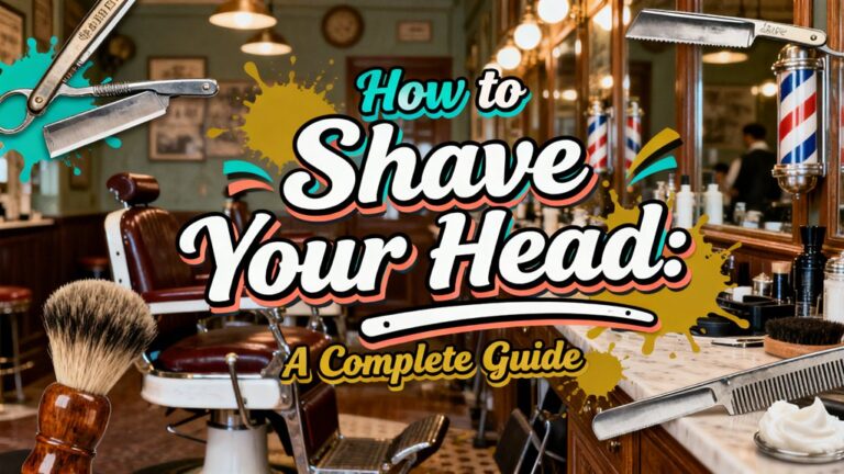head shaving step by step guide