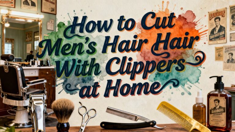 home haircut with clippers