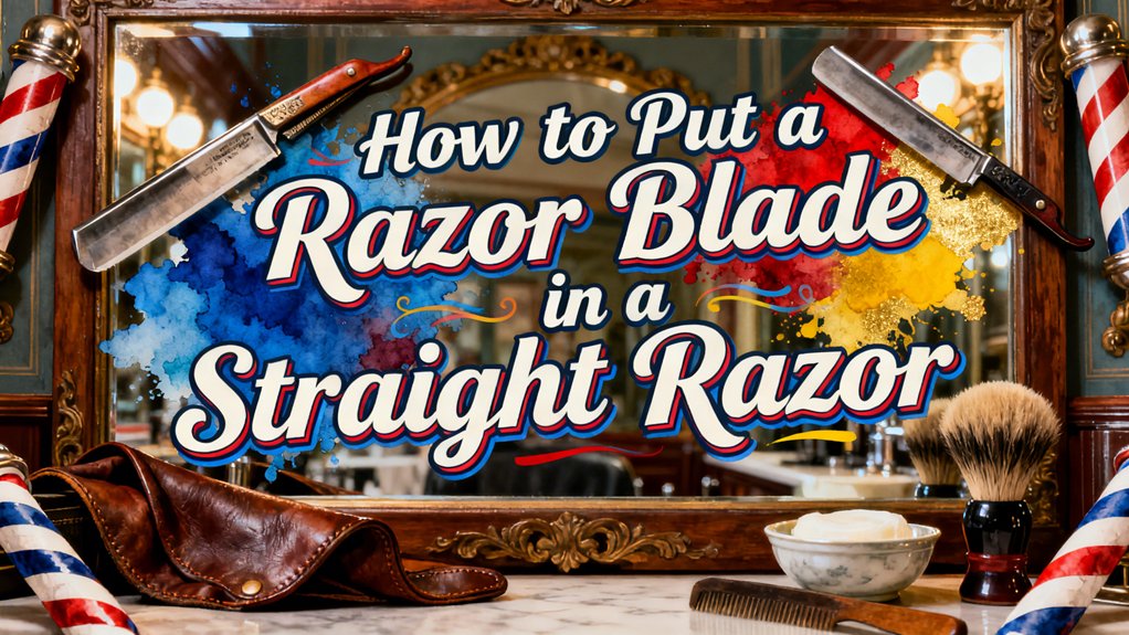 insert blade into razor