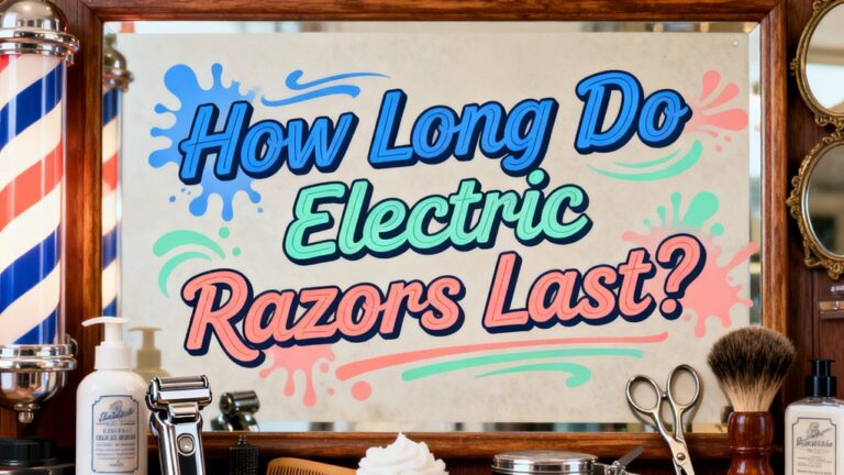 lifespan of electric razors