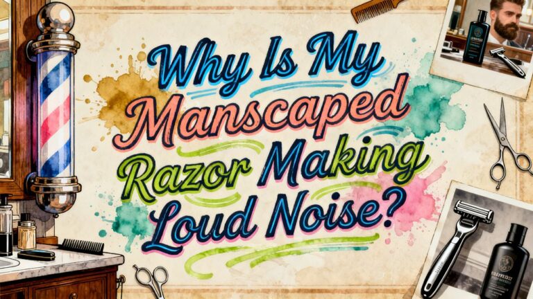 loud noise from razor