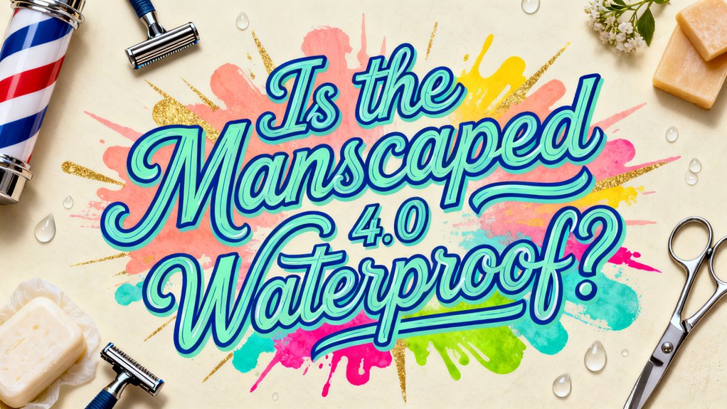 manscaped 4 0 is waterproof