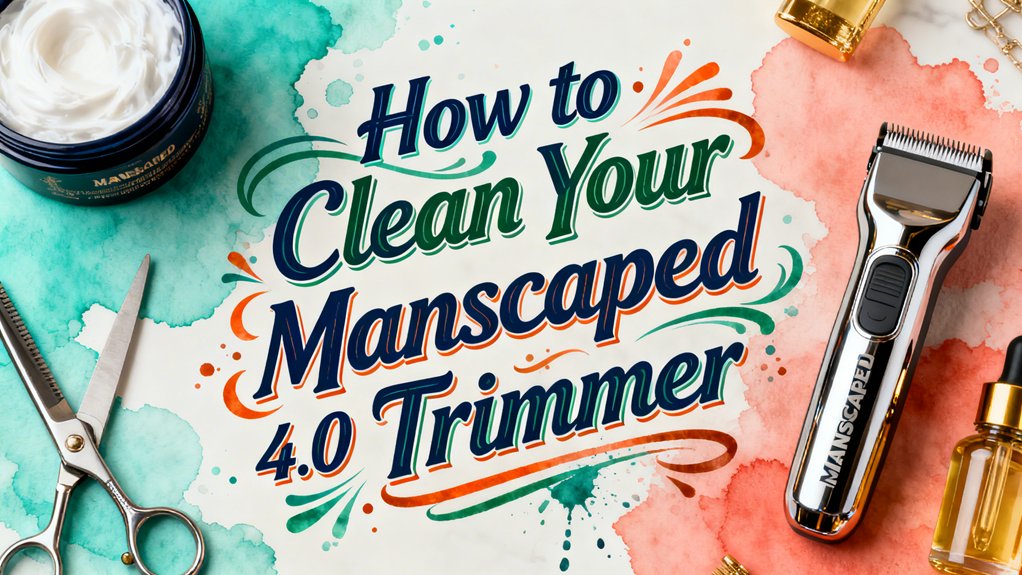 manscaped 4 0 trimmer cleaning