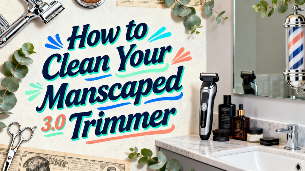 manscaped trimmer cleaning guide