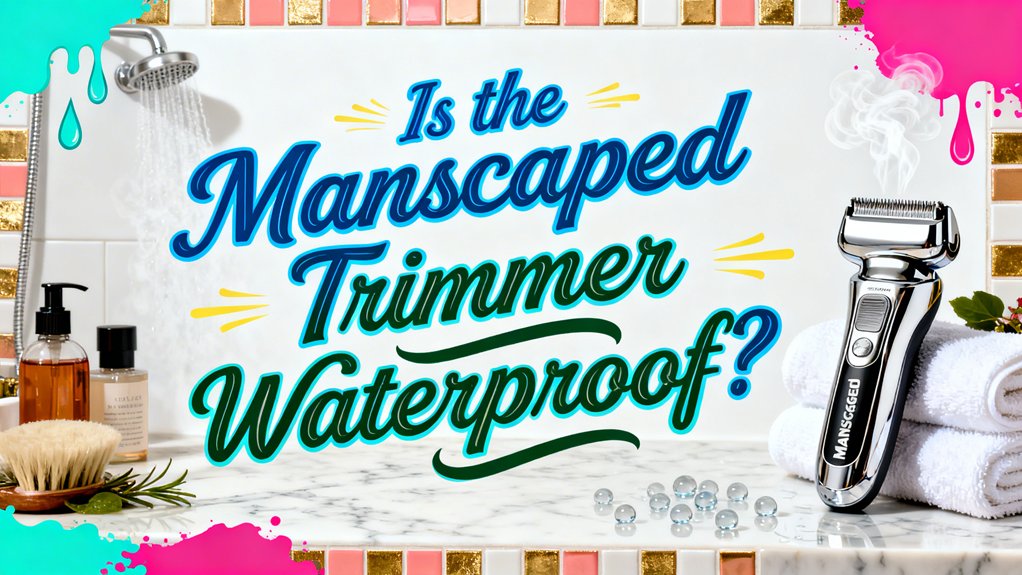 manscaped trimmer is waterproof