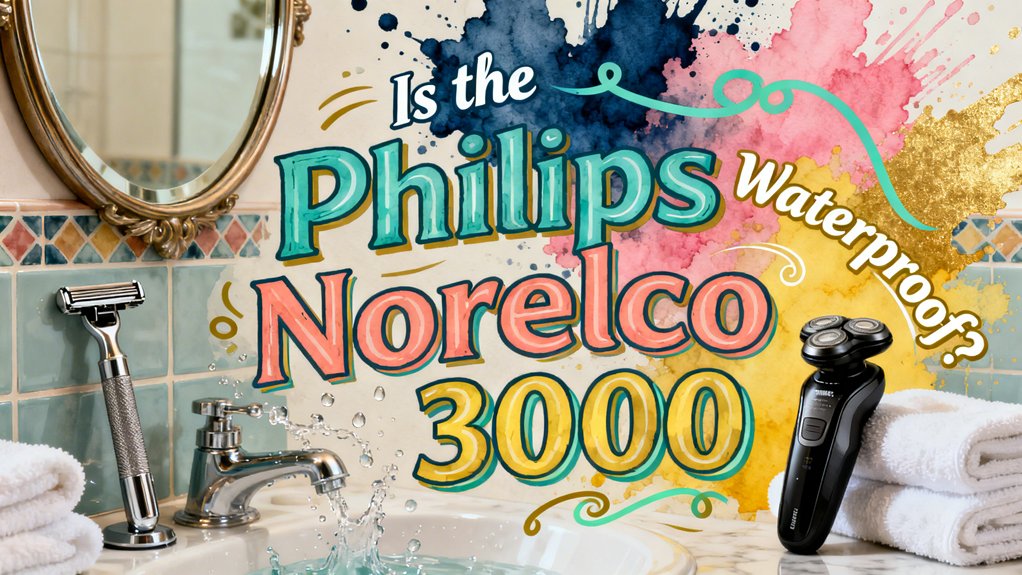 philips norelco 3000 waterproof status