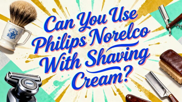 philips norelco shaving cream compatible