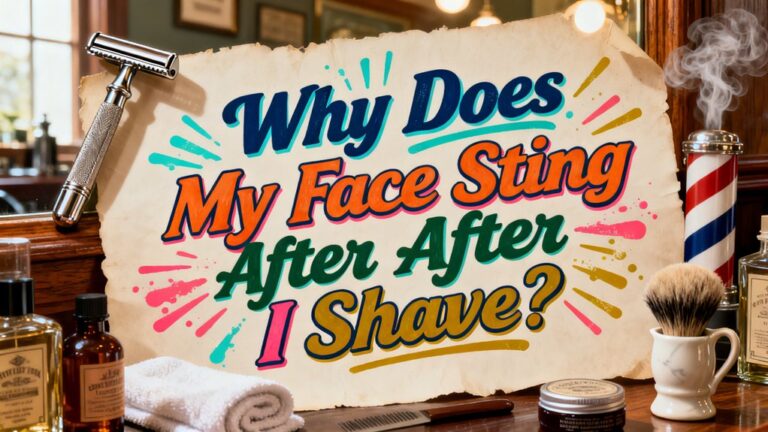 post shave skin irritation causes