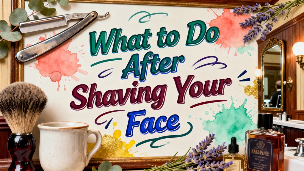 post shave skincare routine