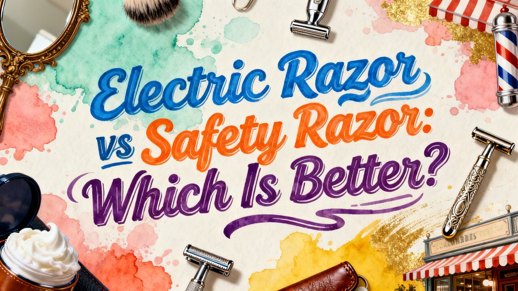 razor comparison electric vs safety
