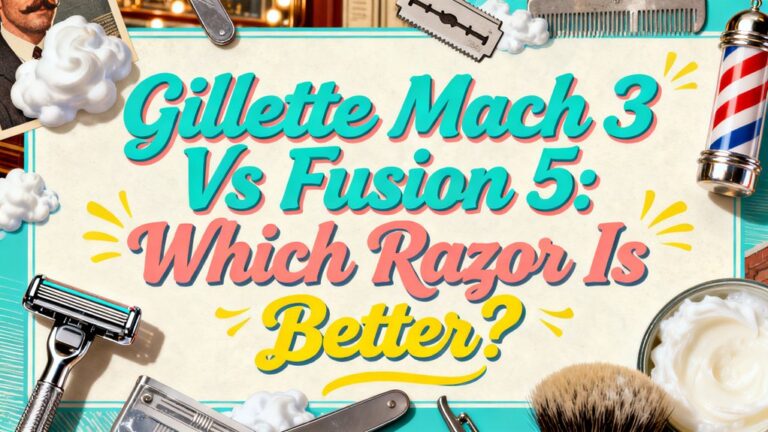 razor comparison mach 3 vs fusion 5