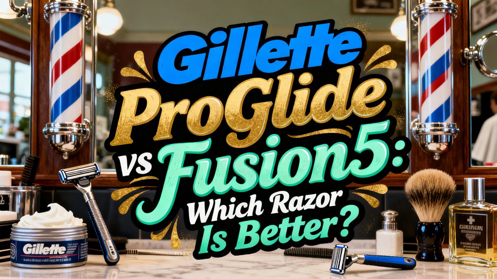 razor comparison proglide vs fusion5
