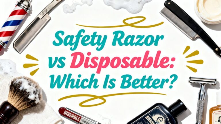 razor comparison safety vs disposable
