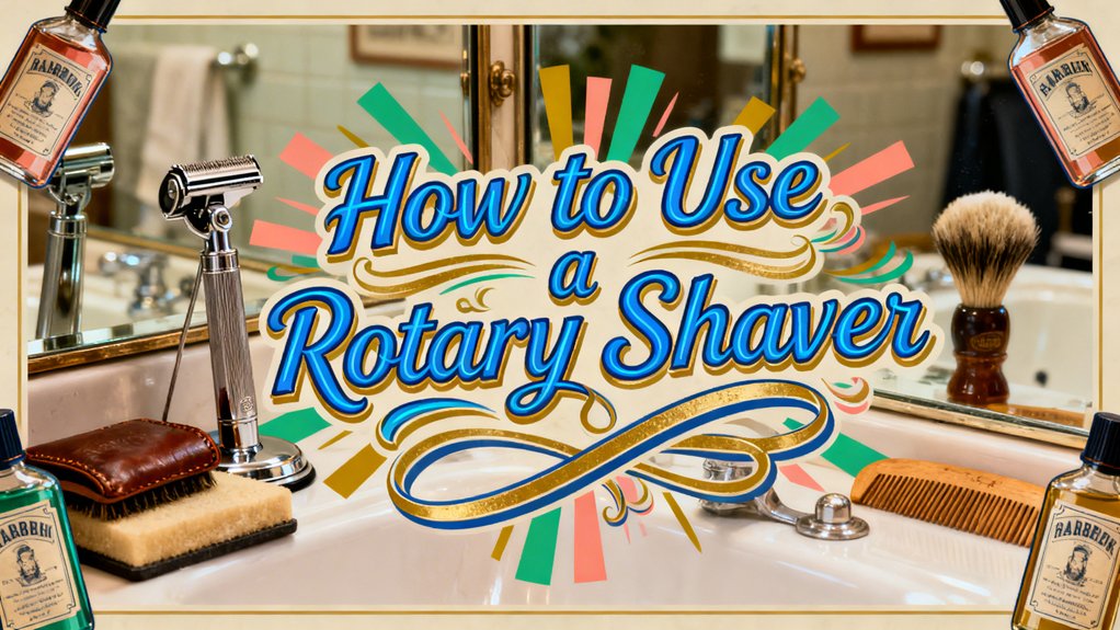 rotary shaver usage guide