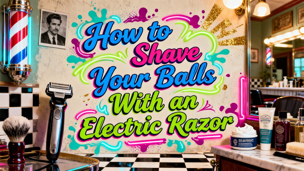 safe electric razor grooming