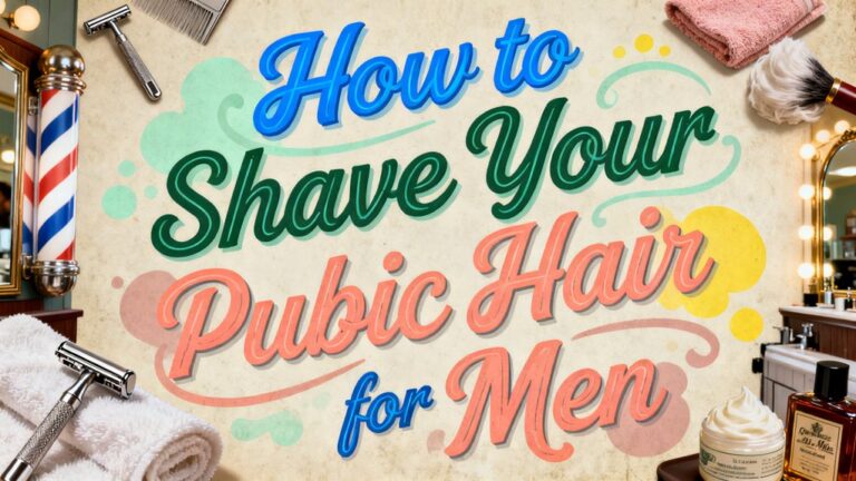 safe pubic hair shaving