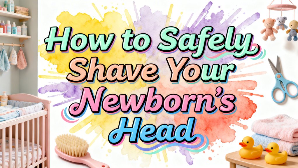 safely shave newborn s head