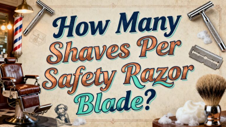 safety razor blade lifespan
