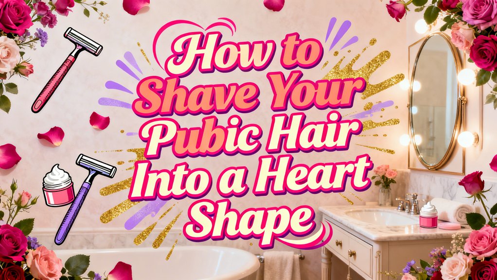 shape pubic hair heart