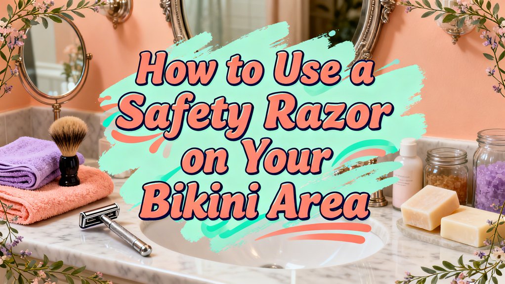 shave bikini area safely