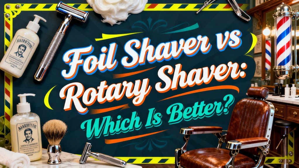 shaver comparison foil vs rotary