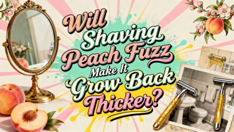 shaving does not thicken