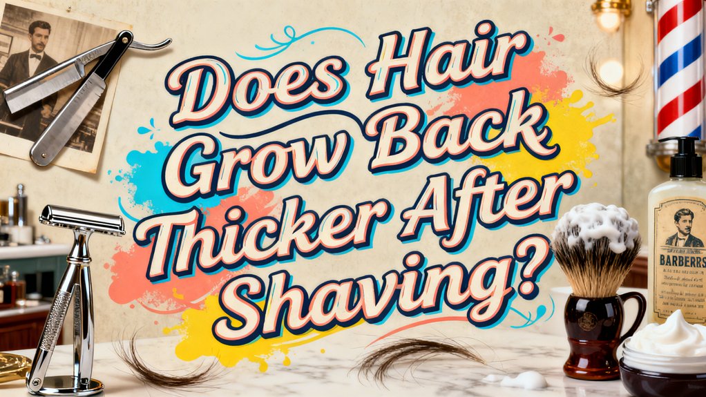 shaving doesn t thicken hair