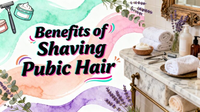 shaving enhances hygiene and comfort