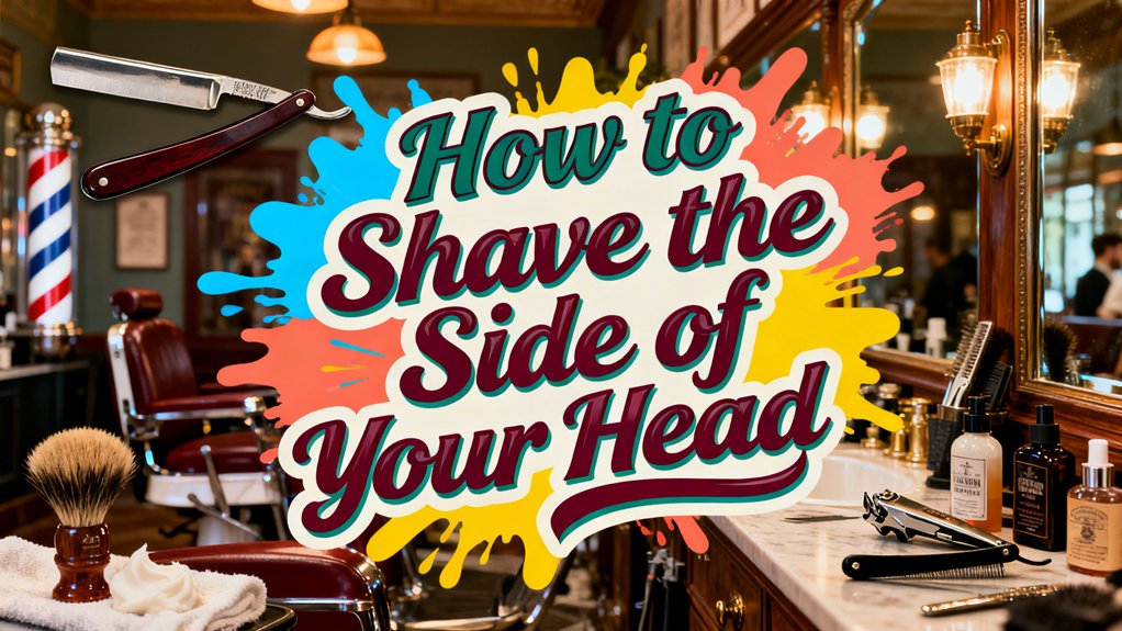 shaving side of head