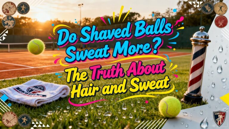 sweat and body hair
