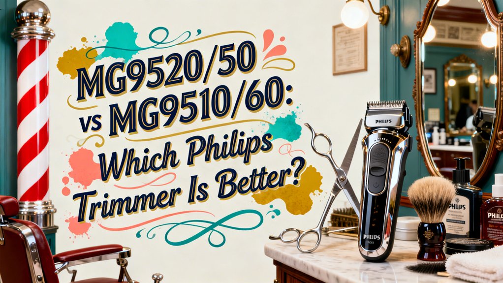 trimmer comparison mg9520 vs mg9510
