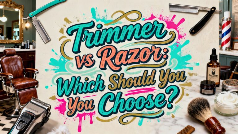 trimmer or razor decision